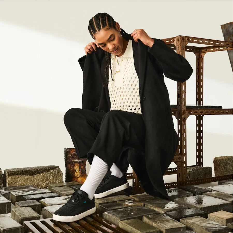 Women's Soho Sneaker - Narrow Fit - Ivory White on Dune Beige sold by Vessi product image thumbnail 5