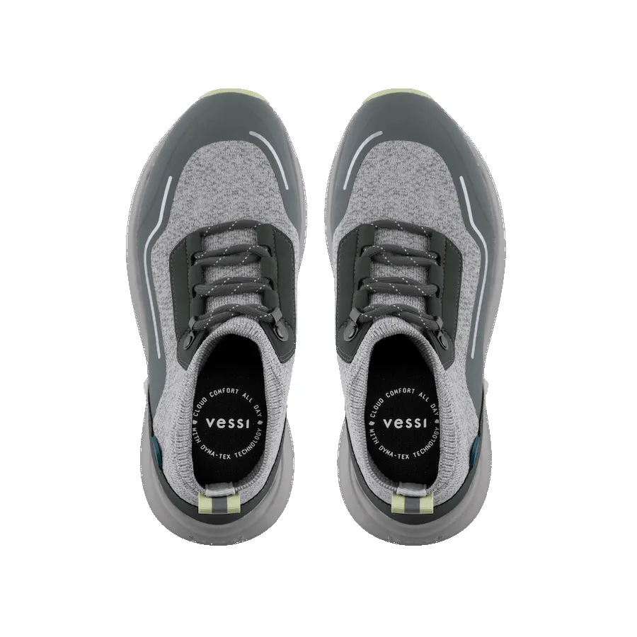 Men's Stormburst High Top - Fog/Pine sold by Vessi product image thumbnail 5