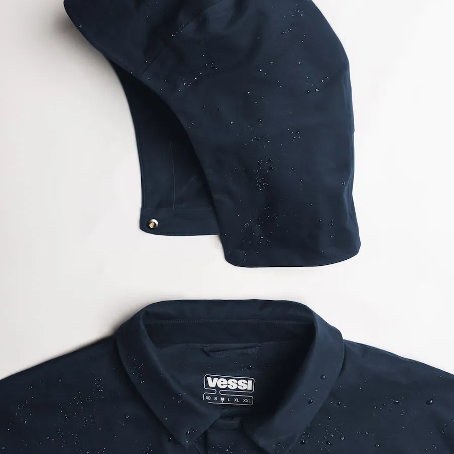 Men's Trinity Rain Jacket - Sea sold by Vessi product image thumbnail 4