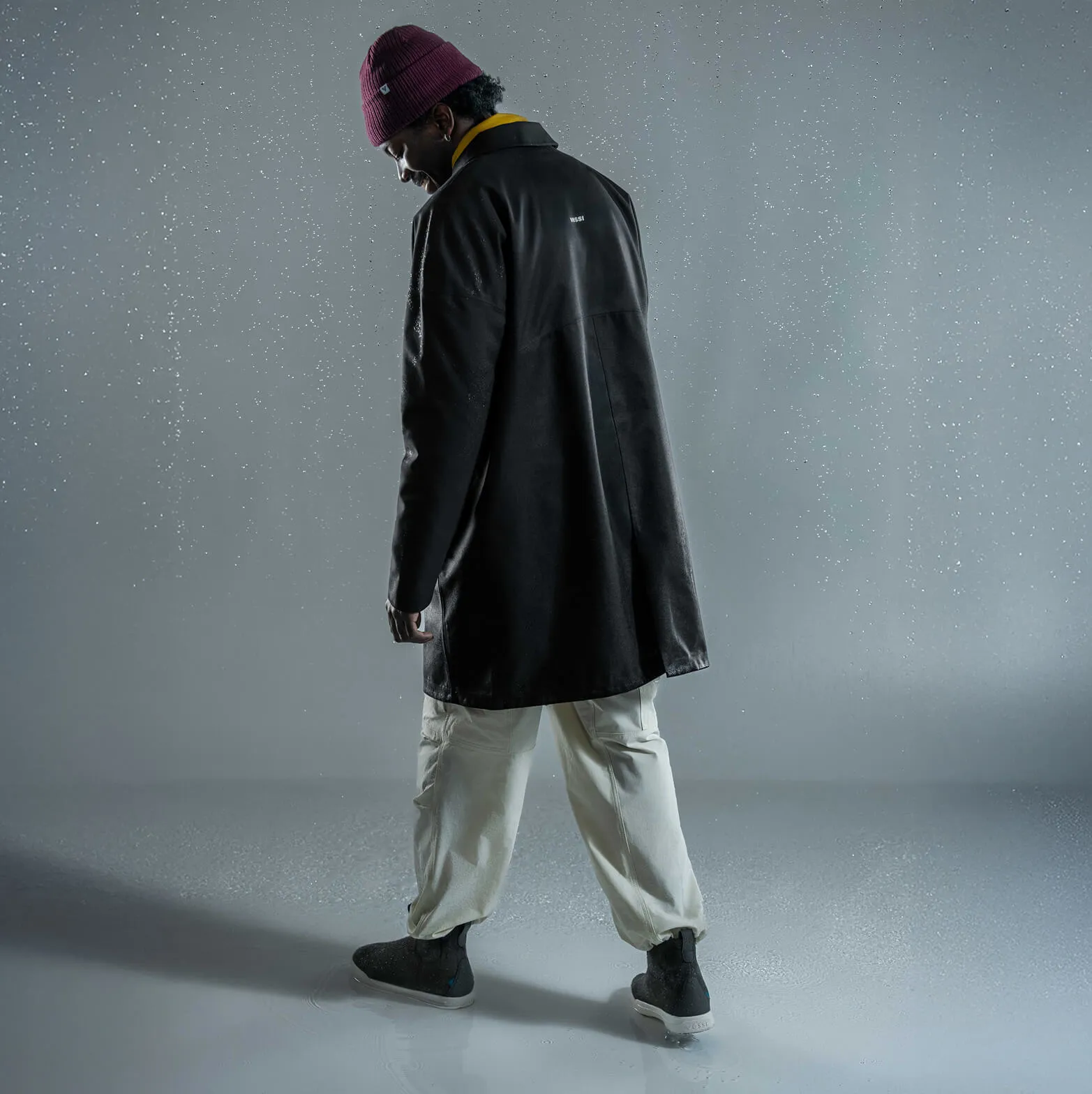 Men's Trinity Rain Jacket - Sea sold by Vessi product image thumbnail 5