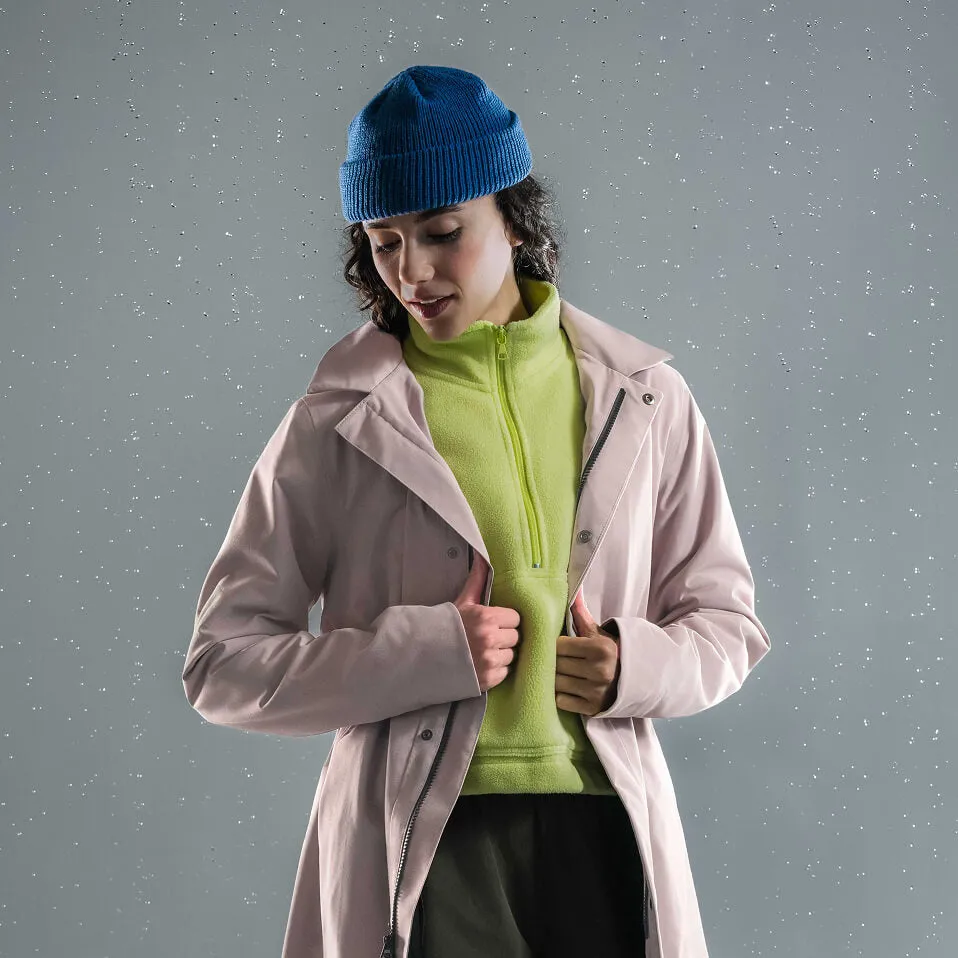 Women's Trinity Rain Jacket - Black sold by Vessi