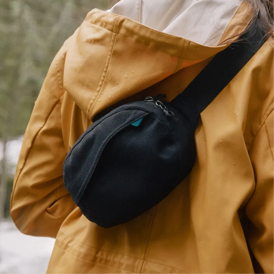 Shoreline Belt Bag 1L - Jet Black sold by Vessi product image thumbnail 5