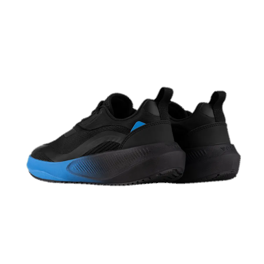 Women's Tidal Sneaker - Black/Vessi Blue sold by Vessi product image thumbnail 4