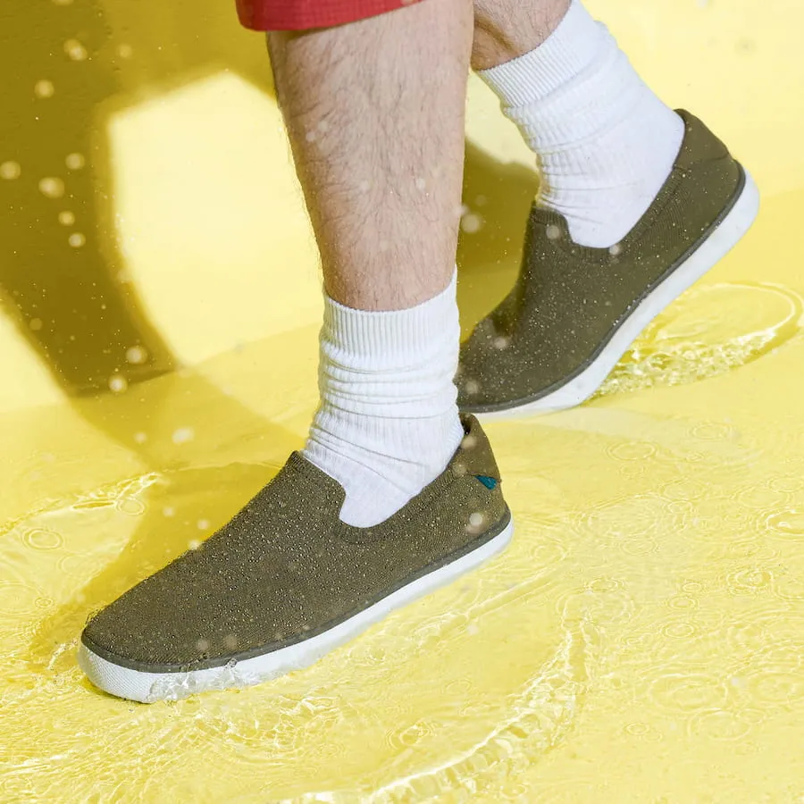 Women's Boardwalk Slip-On - Moss sold by Vessi product image thumbnail 5