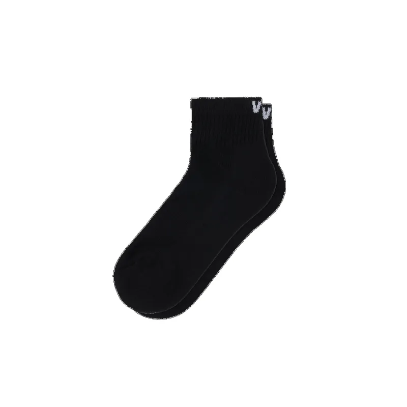 Mid Crew Socks - Black sold by Vessi