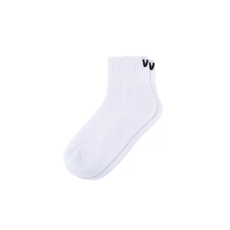 Mid Crew Socks - White sold by Vessi