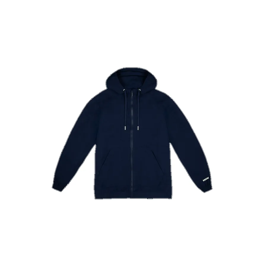 Men's Coastal Hoodie Full Zip - Midnight sold by Vessi