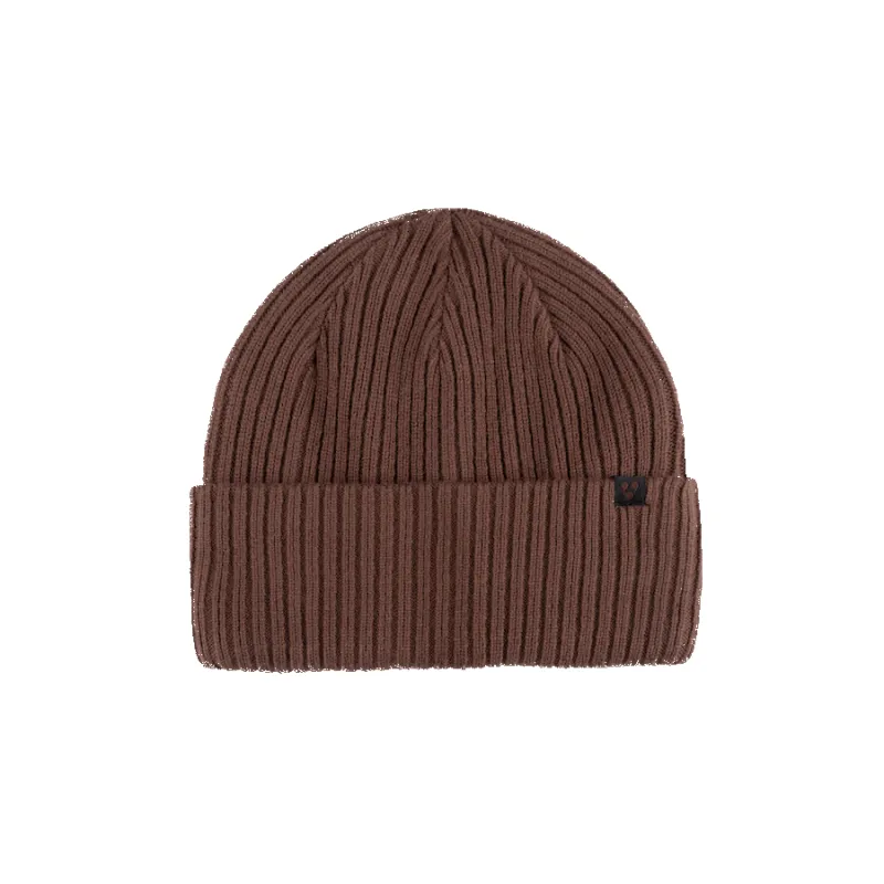 Forecast Beanie - Dark Teak sold by Vessi