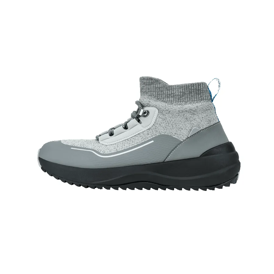 Women's Stormburst High Top - Mid Grey/Black sold by Vessi product image thumbnail 2