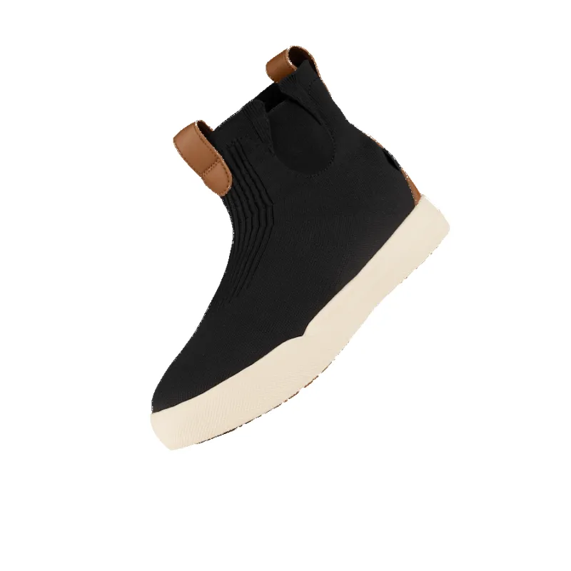 Women's Classic Chelsea - Asphalt Black/Off White sold by Vessi