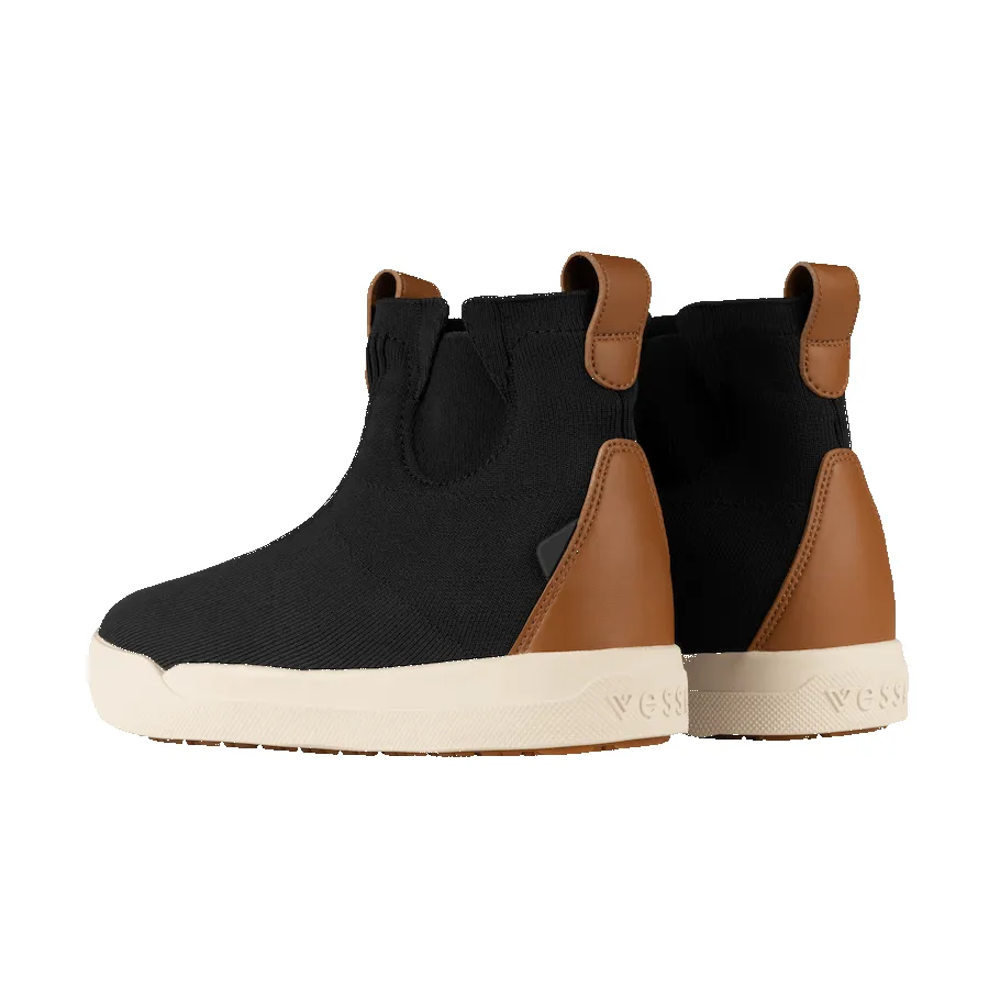 Men's Classic Chelsea - Asphalt Black/Off White sold by Vessi product image thumbnail 4