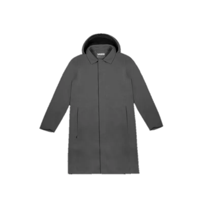 Men's Trinity Rain Jacket - Grey sold by Vessi