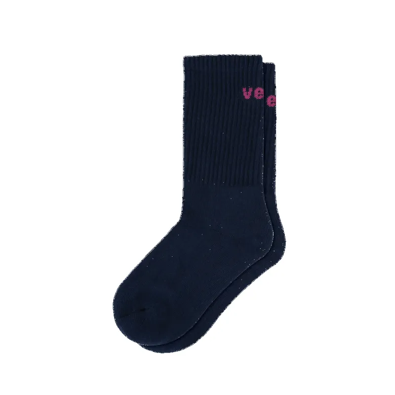 Crew Socks - Midnight/Fusion sold by Vessi