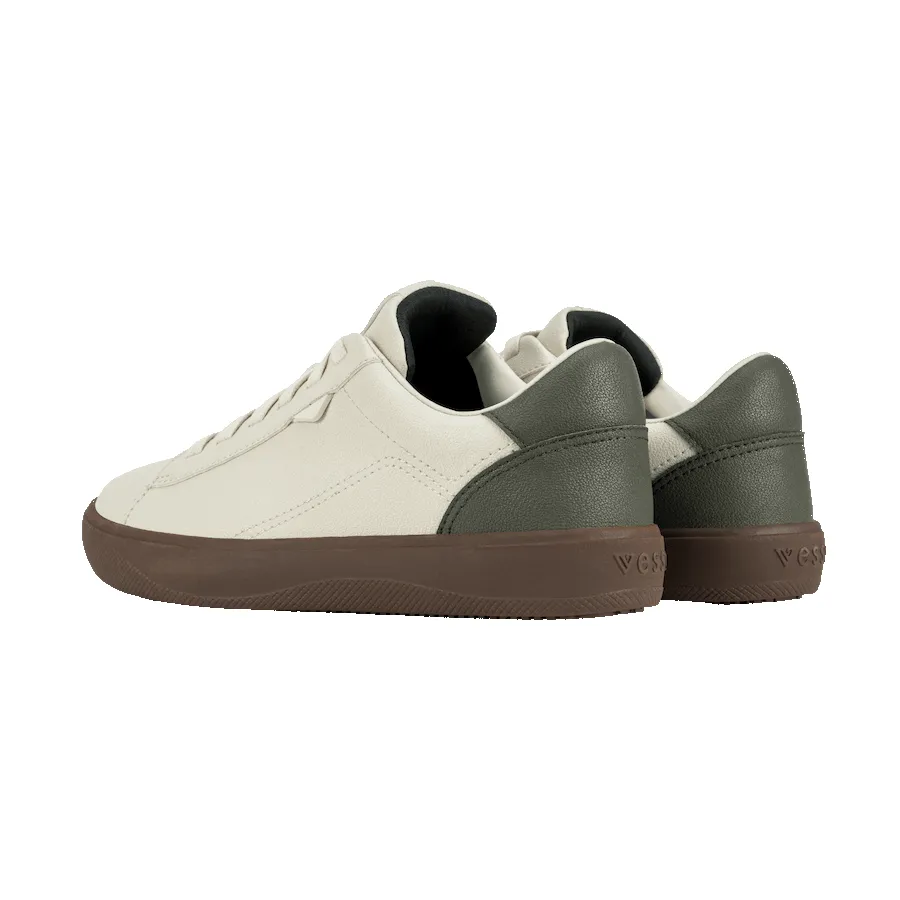 Women's Soho Sneaker - Dune/Dark Moss sold by Vessi product image thumbnail 4