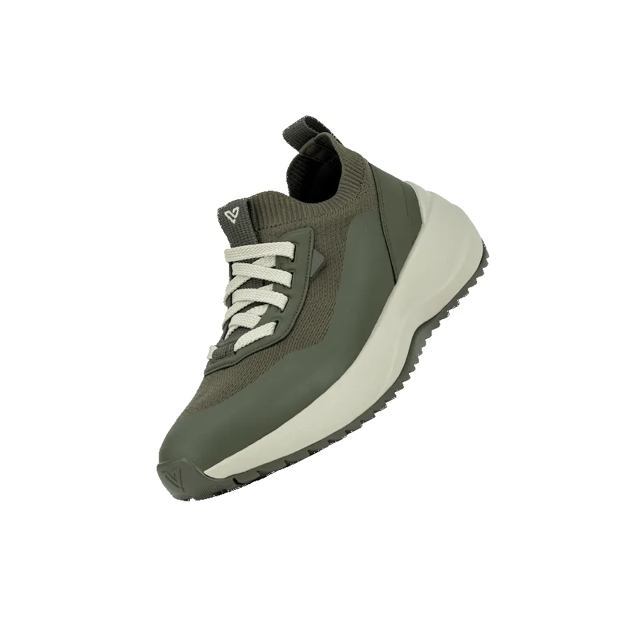 Men's Stormburst Low Top - Dark Moss/Trail sold by Vessi product image thumbnail 2