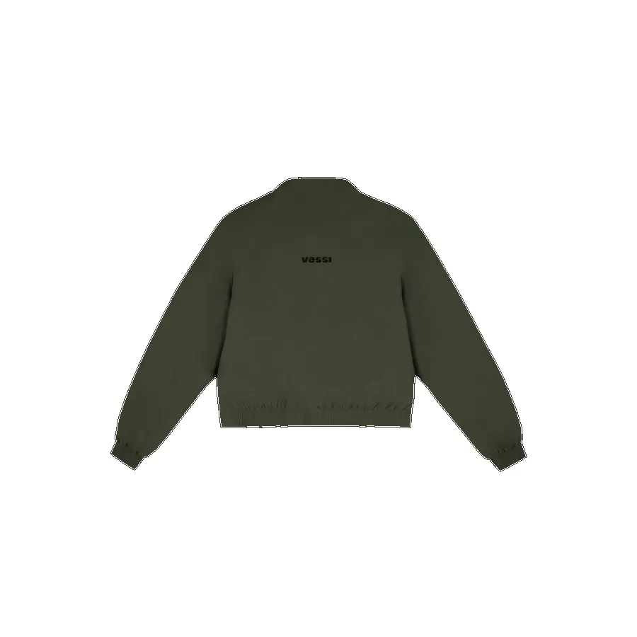 Women's Mist Bomber Jacket - Dark Moss sold by Vessi product image thumbnail 2