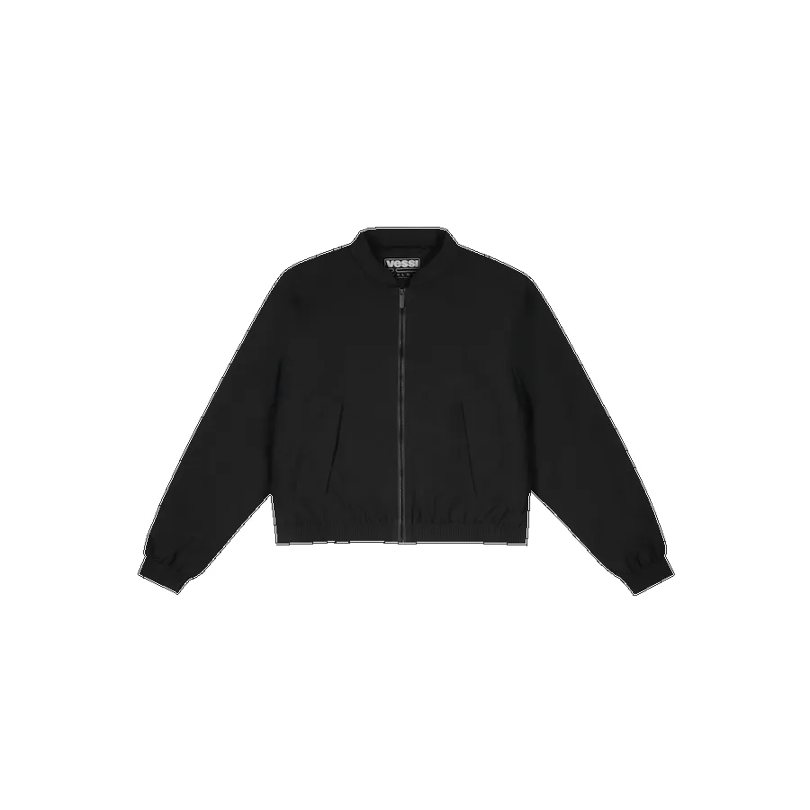 Women's Mist Bomber Jacket - Black sold by Vessi