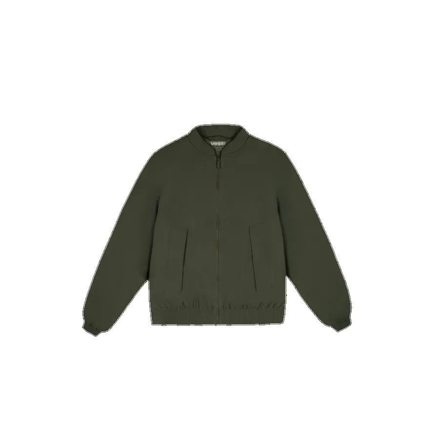 Men's Mist Bomber Jacket - Dark Moss sold by Vessi