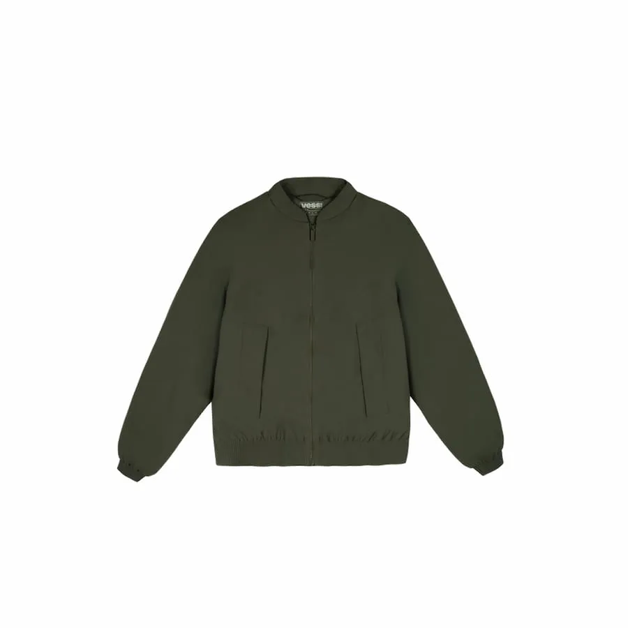 Men's Mist Bomber Jacket - Dark Moss sold by Vessi product image thumbnail 5