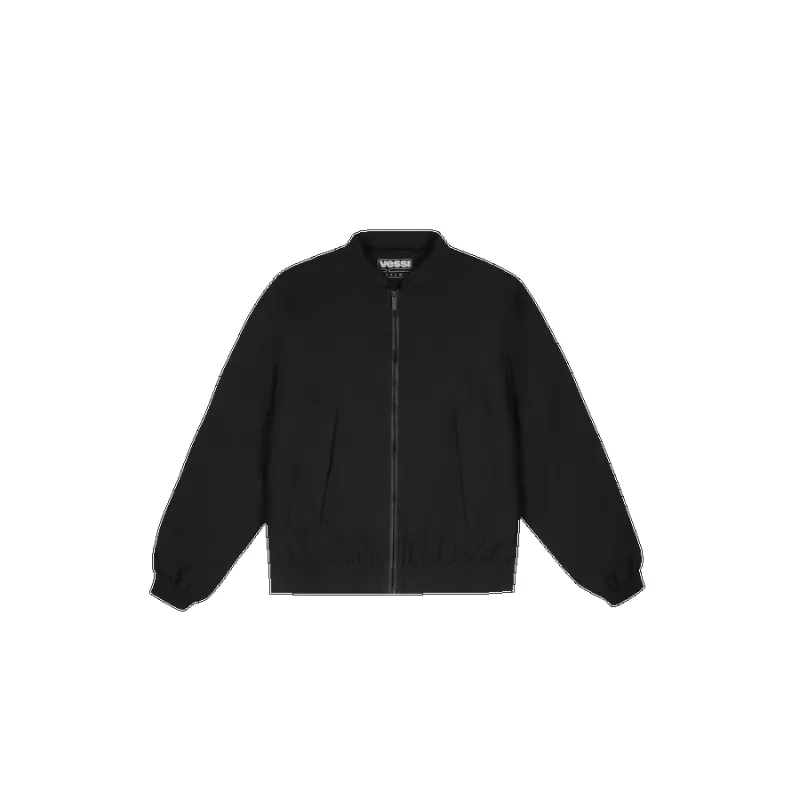 Men's Mist Bomber Jacket - Black sold by Vessi