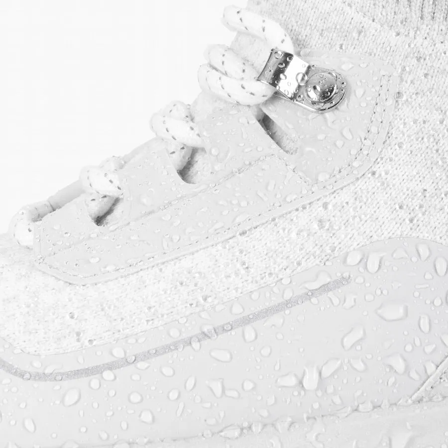 Men's Stormburst High Top - Frost White sold by Vessi product image thumbnail 5