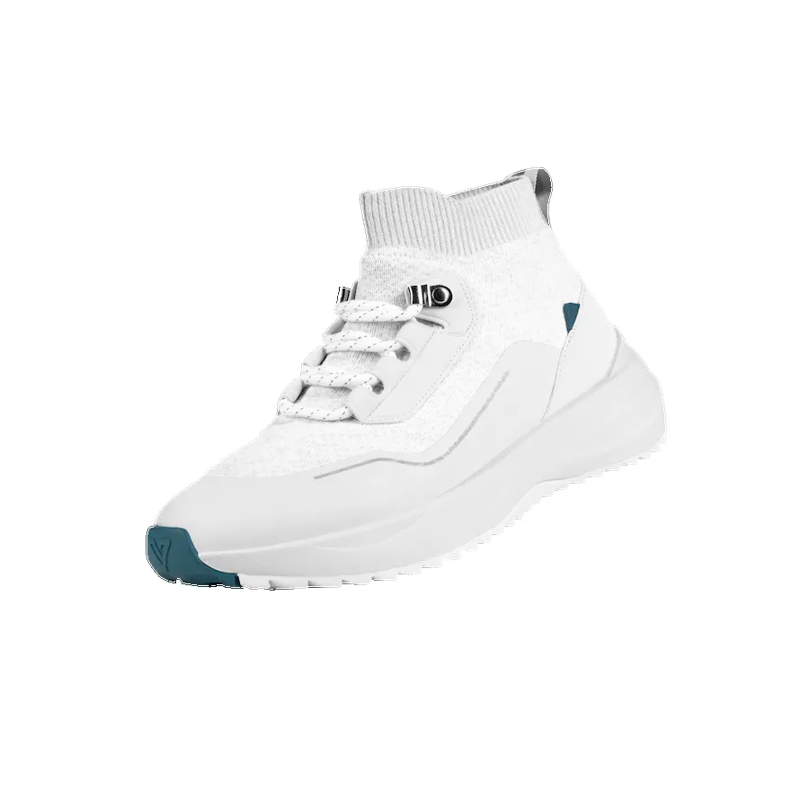 Men's Stormburst High Top - Frost White sold by Vessi product image thumbnail 2