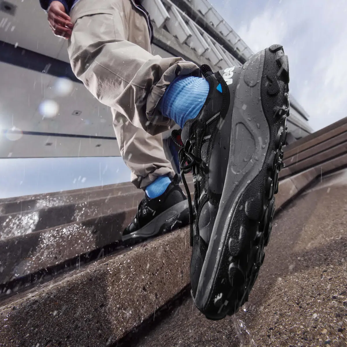 Women's Motu Sneaker - Black/Grey sold by Vessi product image thumbnail 4