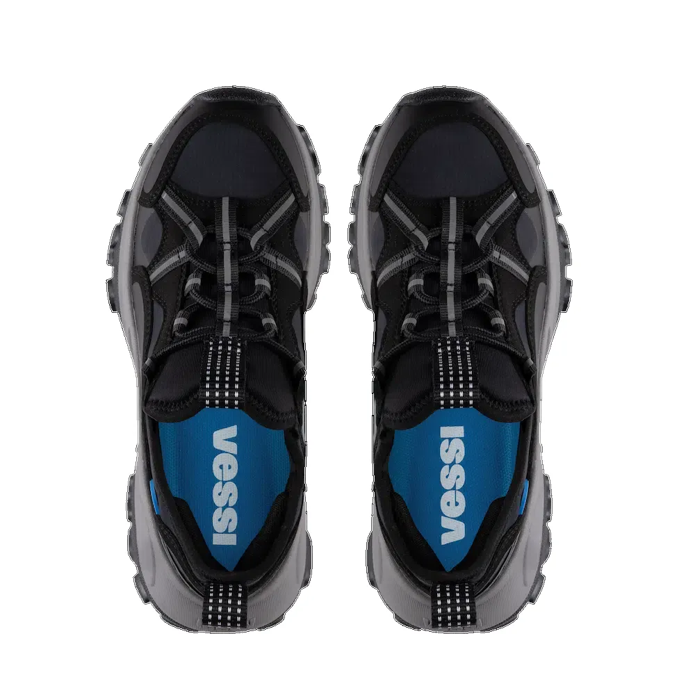 Women's Motu Sneaker - Black/Grey sold by Vessi product image thumbnail 5