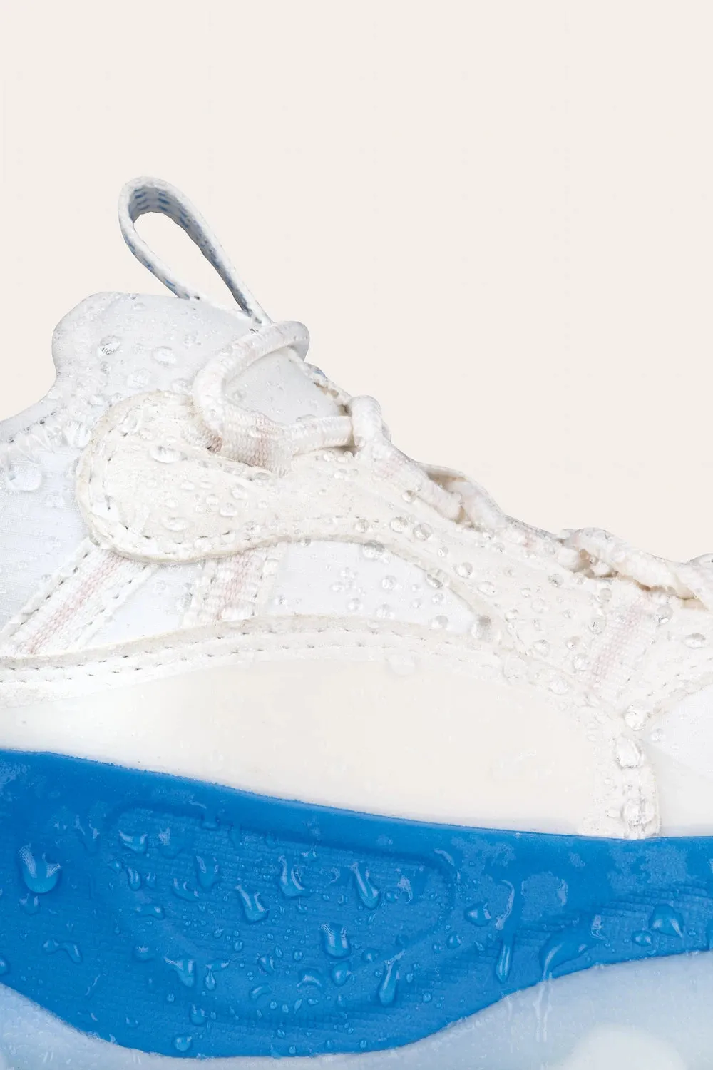 Men's Motu Sneaker - Off-White/Vessi Blue sold by Vessi product image thumbnail 4