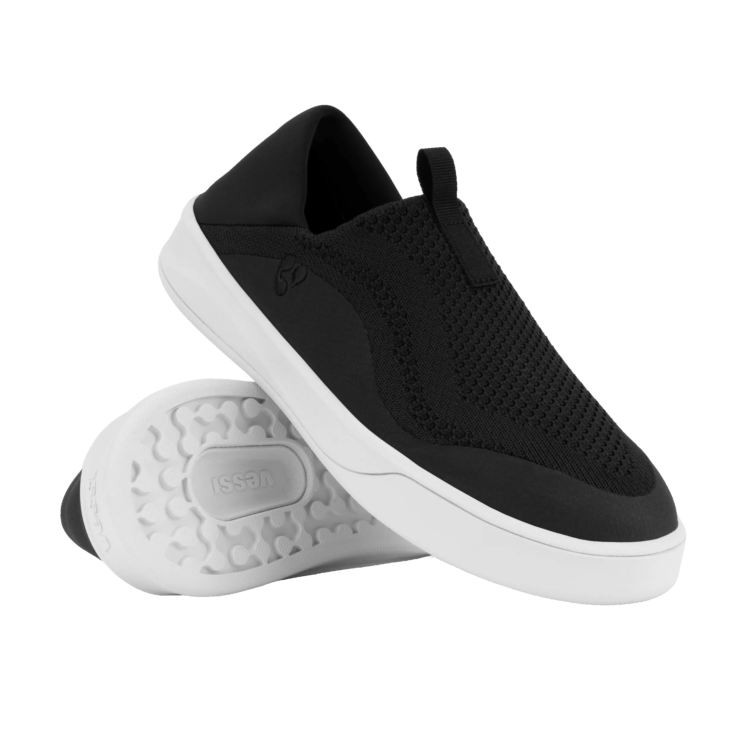 Women's Weekend Slip-On - Black/White sold by Vessi product image thumbnail 5