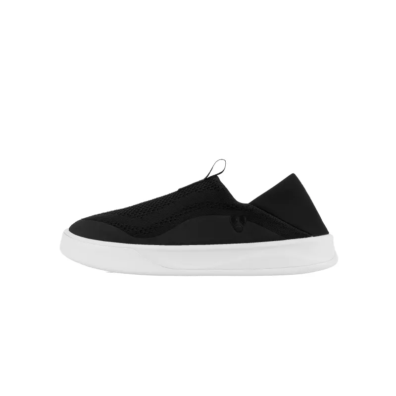 Women's Weekend Slip-On - Black/White made by Vessi