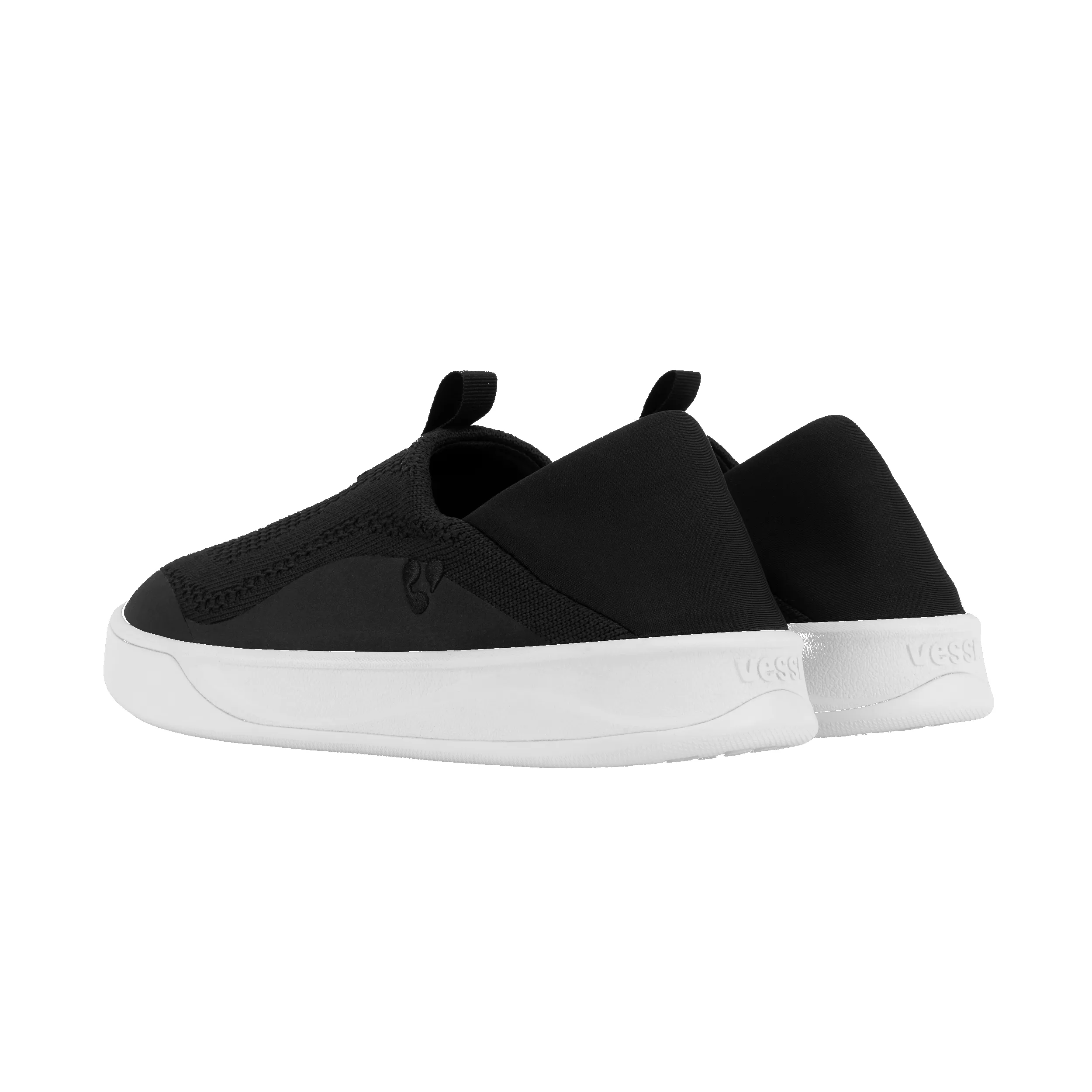 Women's Weekend Slip-On - Black/White sold by Vessi product image thumbnail 4