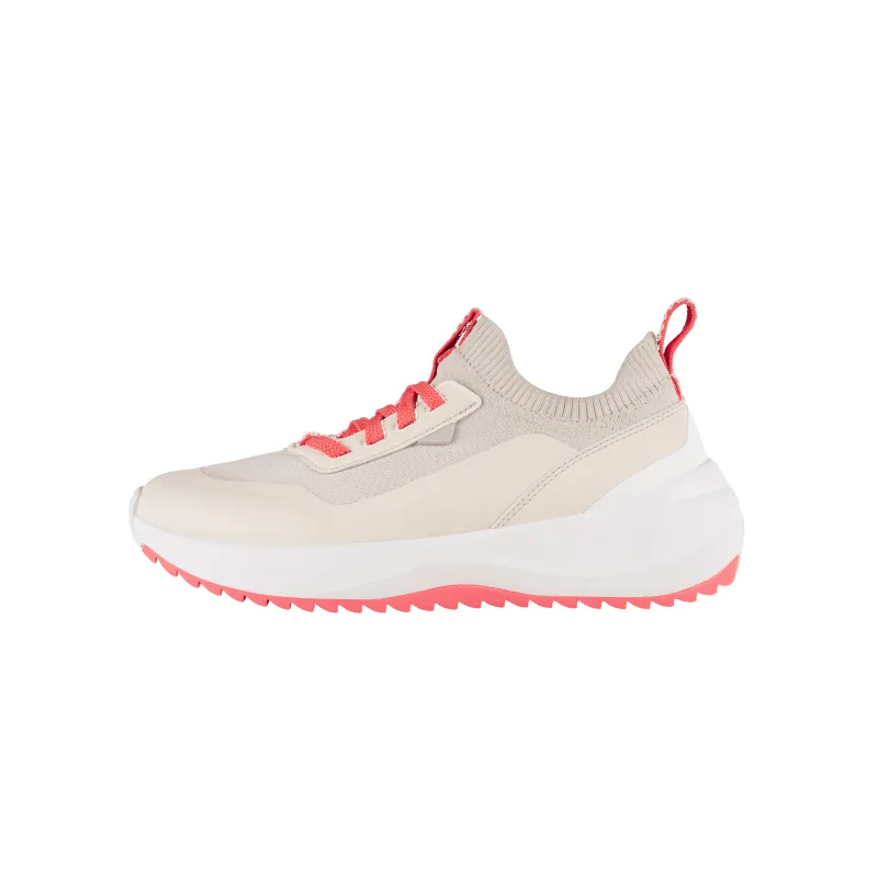 Women's Stormburst Low Top - Shell/Hyperpink made by Vessi