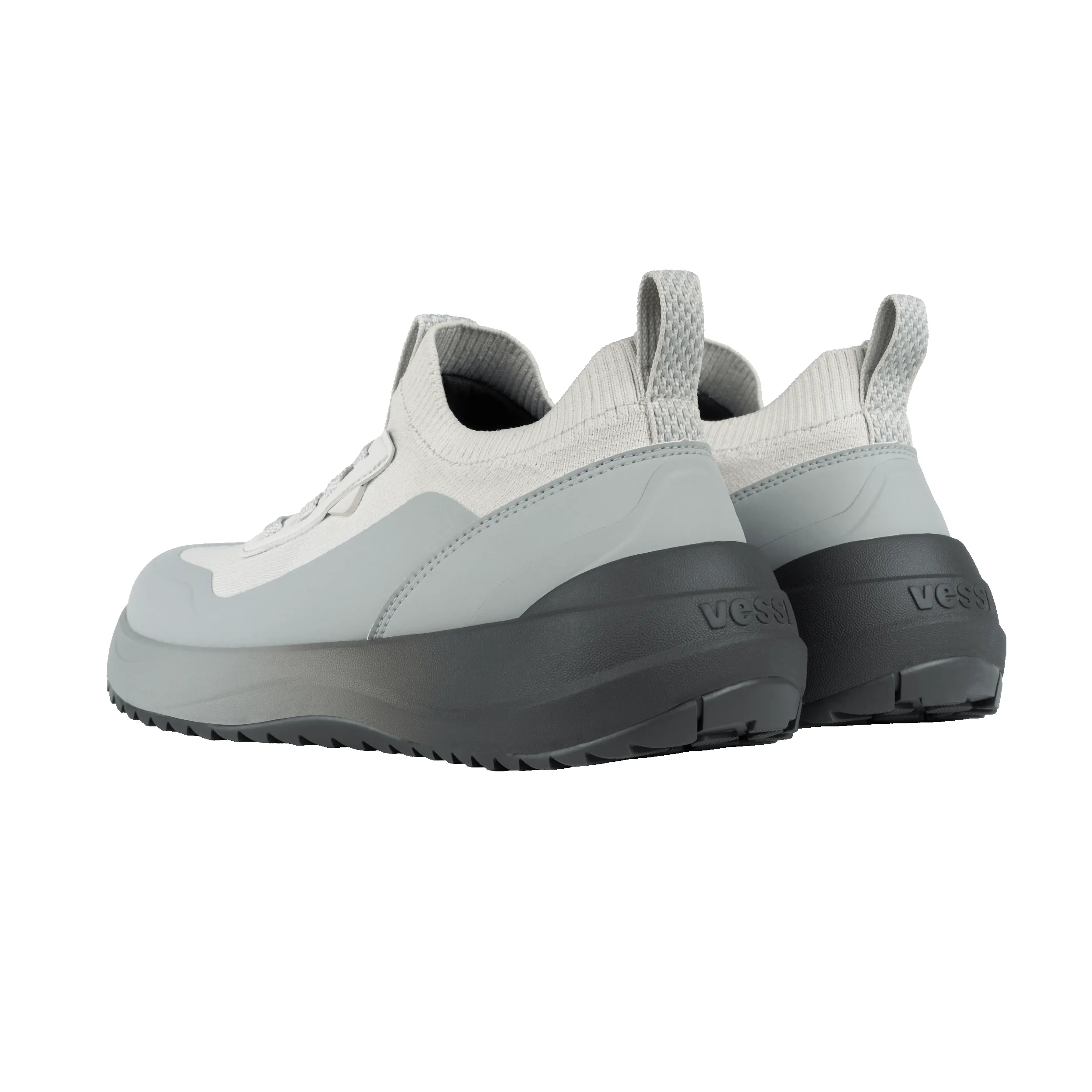 Women's Stormburst Low Top - Light Grey/Mid Grey sold by Vessi product image thumbnail 4