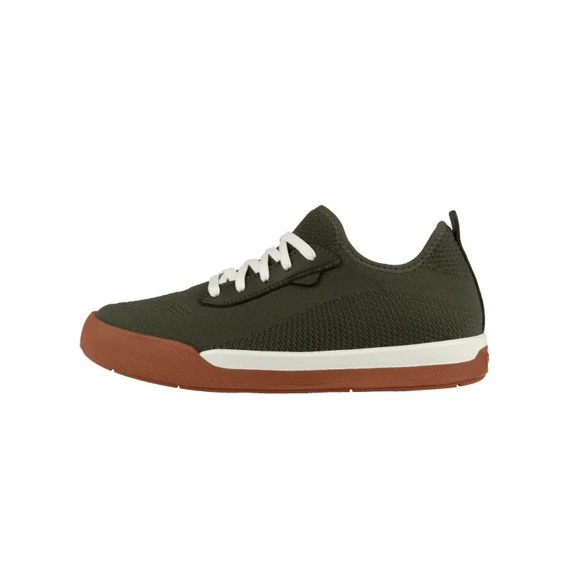 Women's Weekend Classic - Dark Olive/Rust made by Vessi