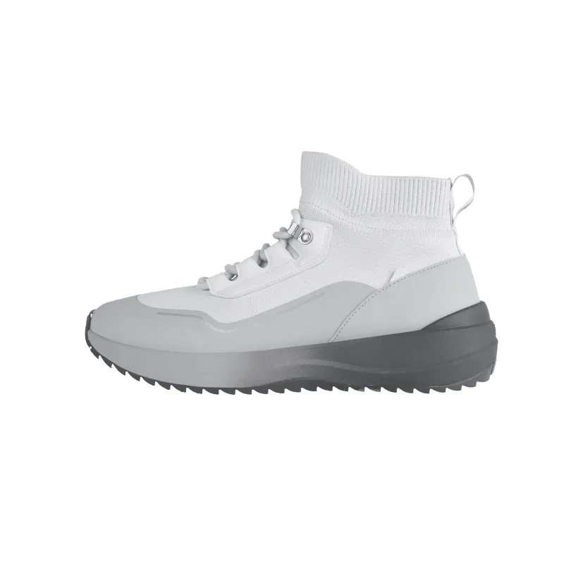 Women's Stormburst High Top - Light Grey/Mid Grey made by Vessi