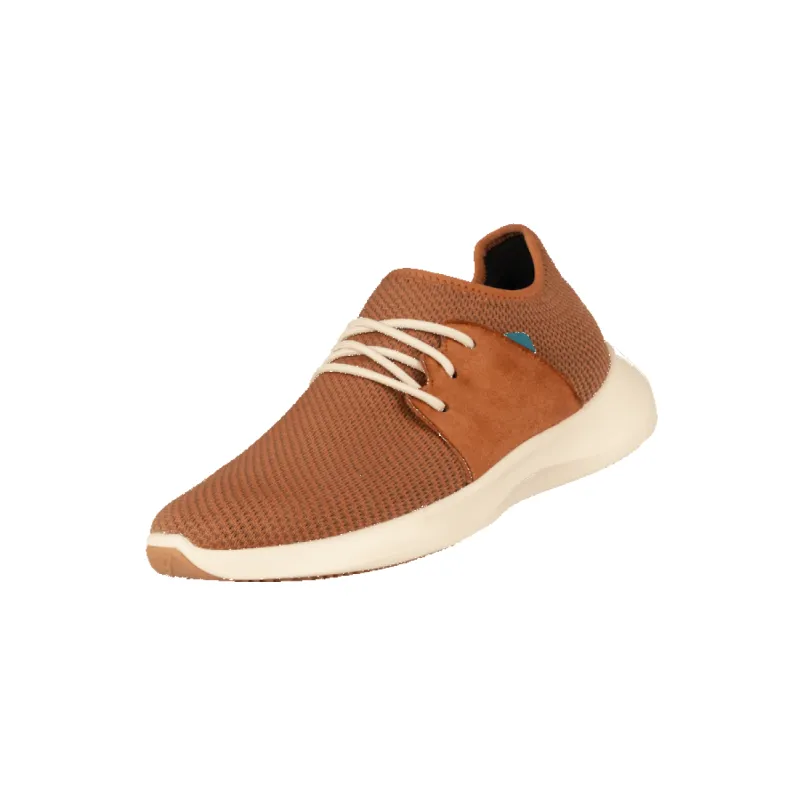 Women's Everyday Classic - Caramel Brown on Off White sold by Vessi