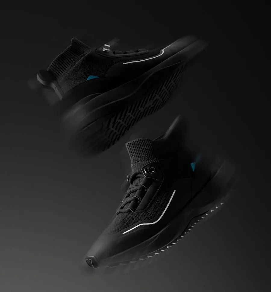 Women's Stormburst High Top - Space Black sold by Vessi product image thumbnail 5