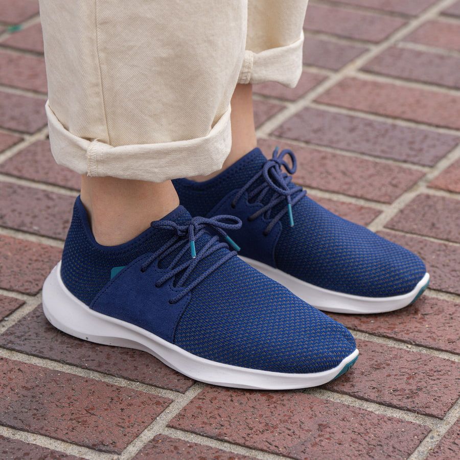 Women's Everyday Classic - Marine Blue sold by Vessi product image thumbnail 5