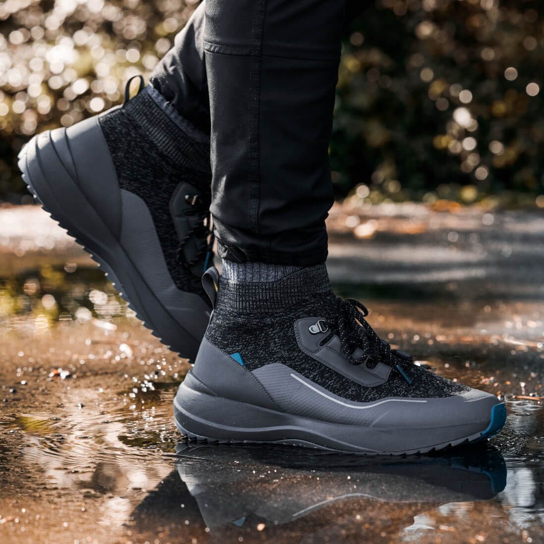 Women's Stormburst High Top - Peak Black sold by Vessi product image thumbnail 5