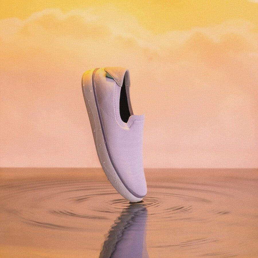 Men's Boardwalk Slip-On - Lilac Purple sold by Vessi product image thumbnail 5