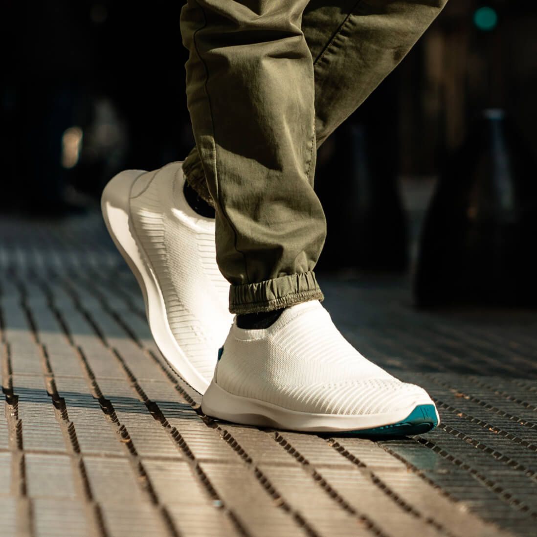 Men's Everyday Move Slip-ons - Polar White sold by Vessi product image thumbnail 5