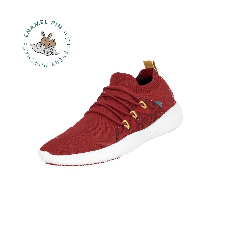 Men's Cityscape Classic - Lunar New Year (Red) sold by Vessi