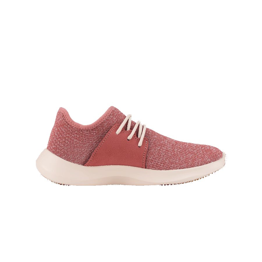 Women's Everyday Classic - Cherry Red on Off White sold by Vessi product image thumbnail 2
