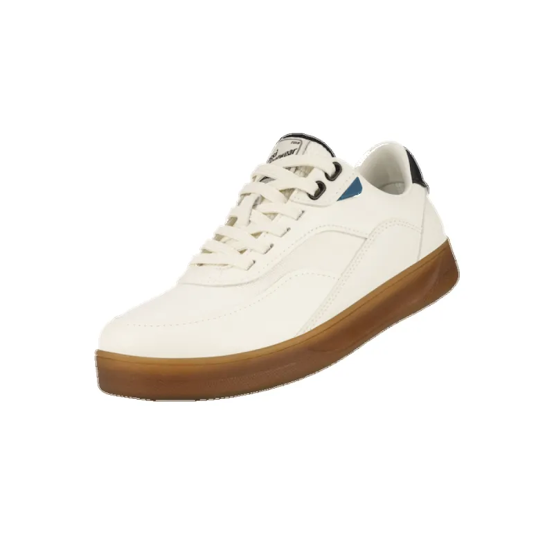 Women's Courtside Classic - Off-White/Black sold by Vessi