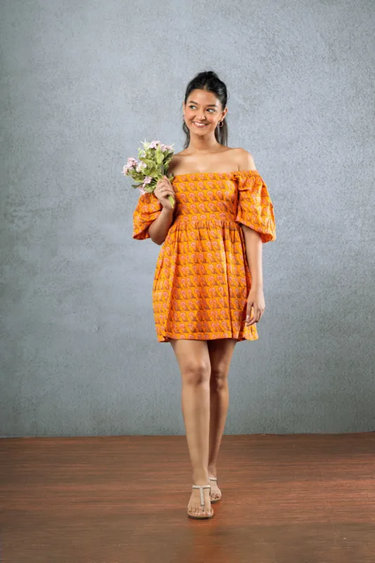 Yellow Dress sold by Dri by Himadri