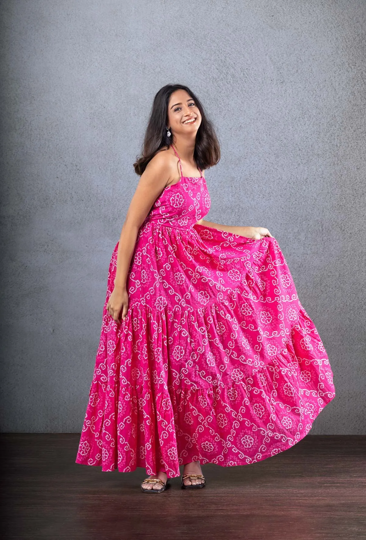 Pink Dress sold by Dri by Himadri product image thumbnail 2