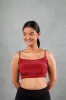Maroon Crepe Blouse sold by Dri by Himadri