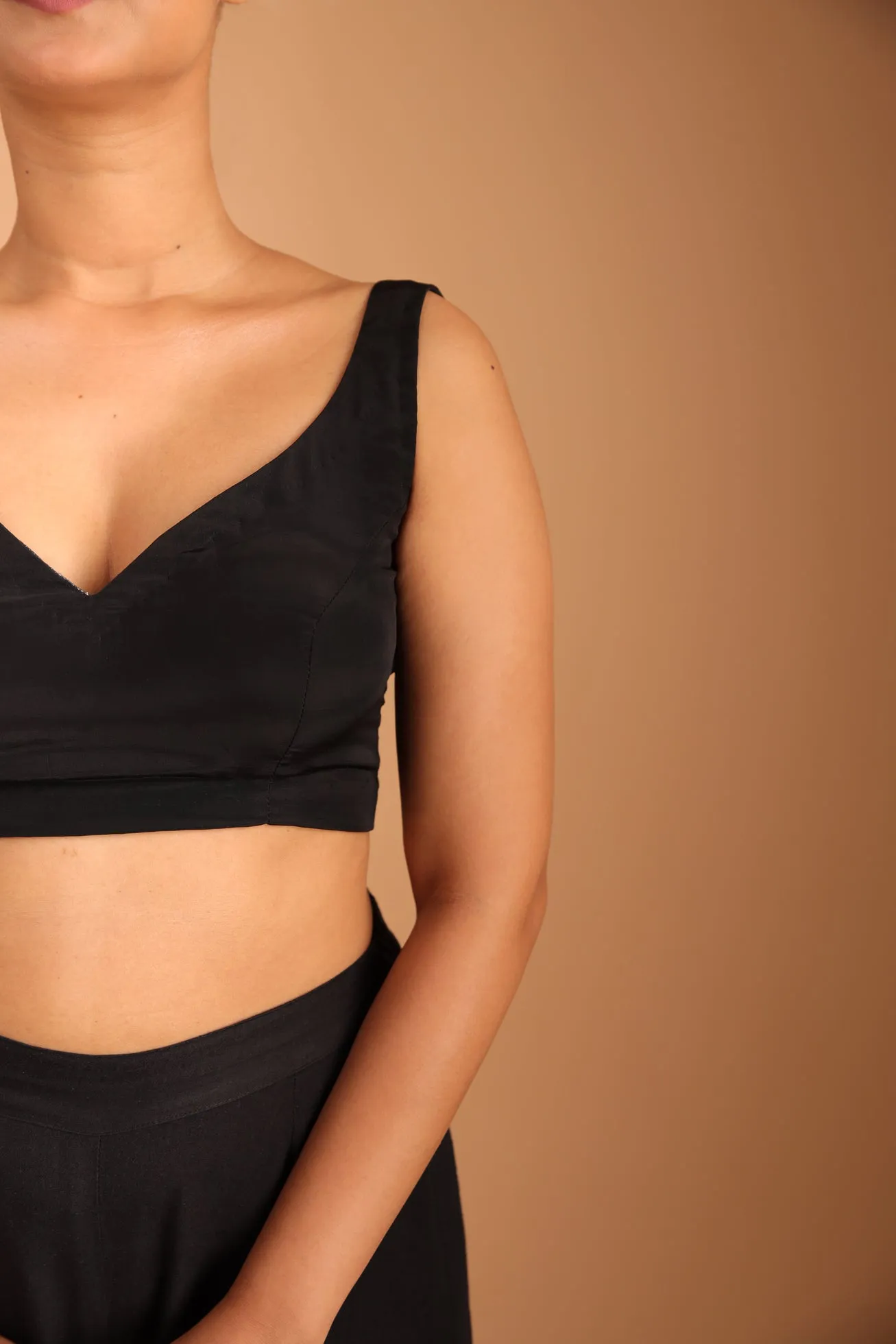 Black Betel-leaf Blouse sold by Dri by Himadri product image thumbnail 5