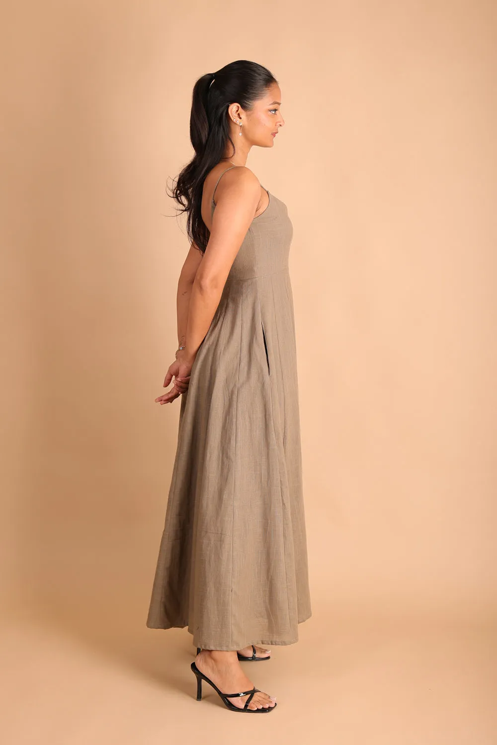 Grey Maxi Dress sold by Dri by Himadri product image thumbnail 5